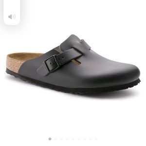 Birkenstock Boston Clog Size 39 9 Black